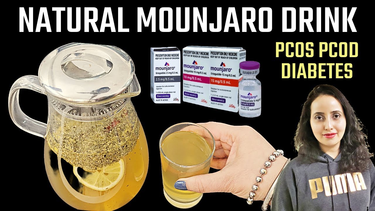 Natural Mounjaro Recipe | Weight Loss Drink | Better Than Ozempic