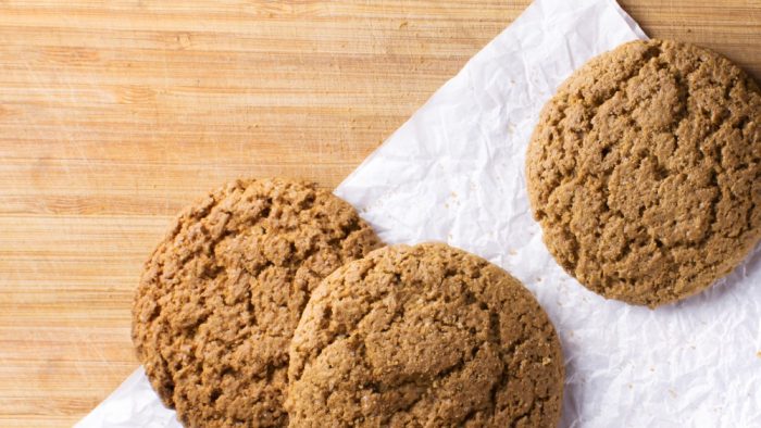 Big Soft Ginger Cookies