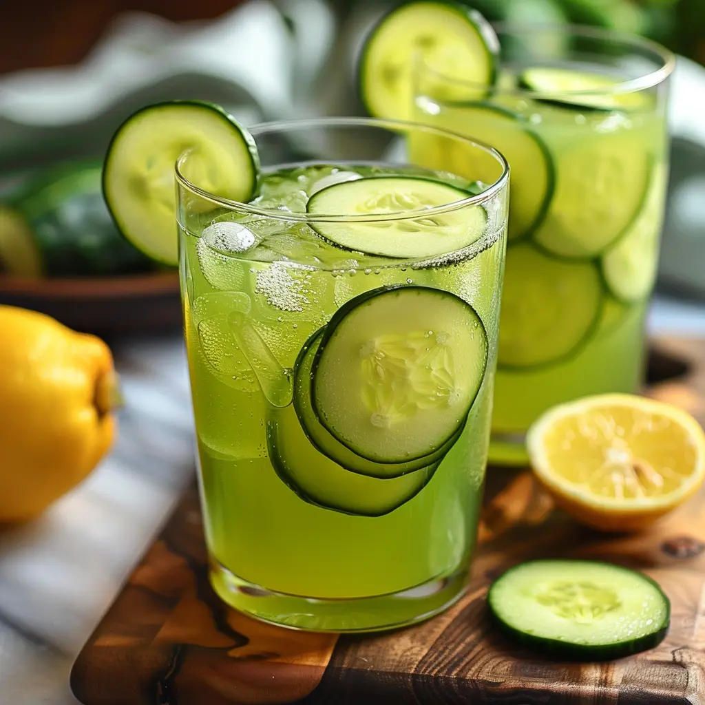 Fresh Cucumber Lemonade