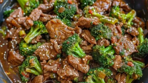 Homemade Beef and Broccoli