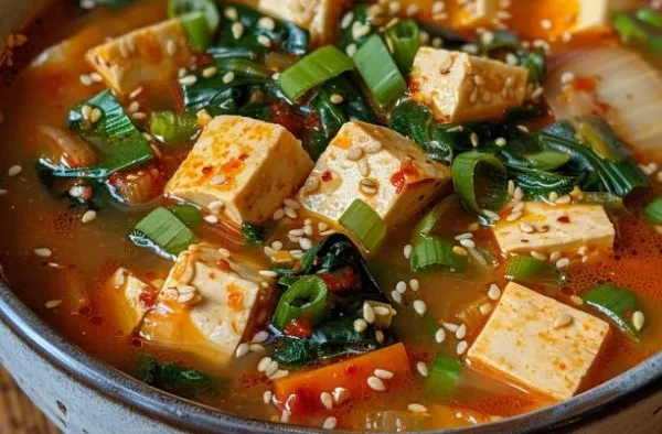 Homemade Korean Tofu Soup