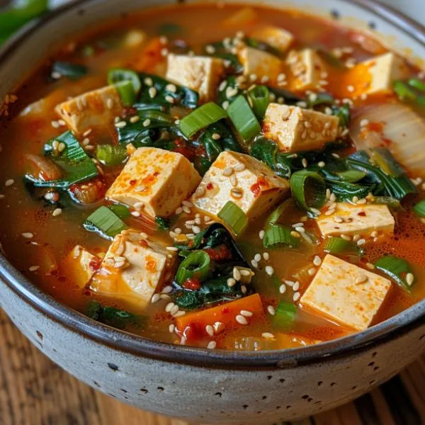 Homemade Korean Tofu Soup