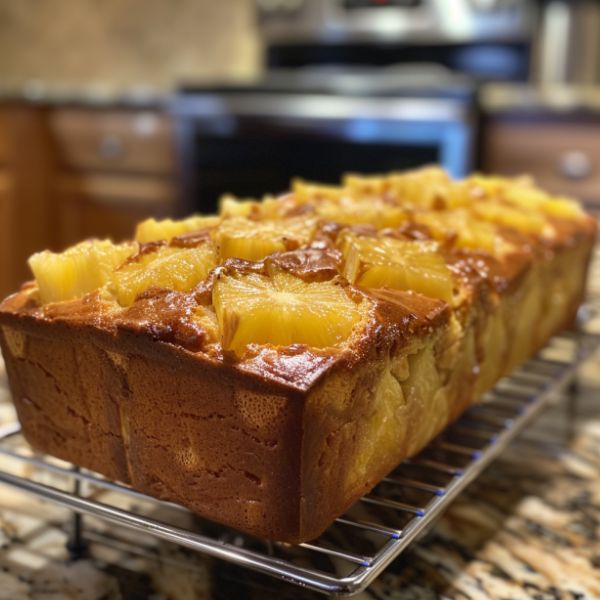 Homemade Pineapple Bread