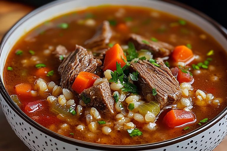 Beef and Barley Soup