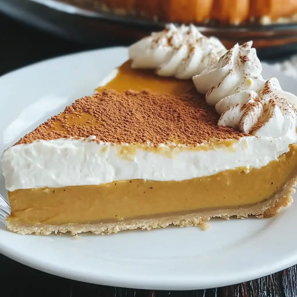 No-Bake Pumpkin Dream Pie