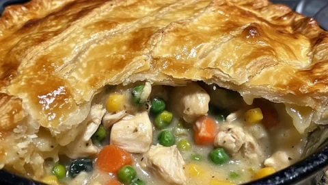 Skillet Chicken Pot Pie