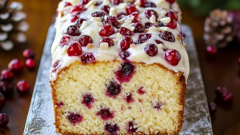 cranberry pound cake