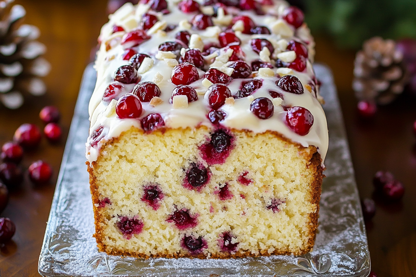 cranberry pound cake