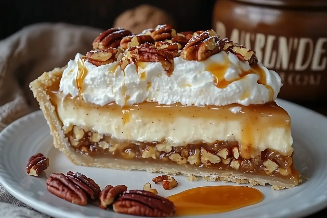 Caramel Pecan Delight Pie