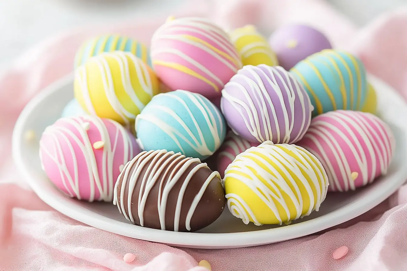 Easter Egg Oreo Cookie Balls