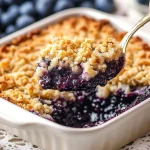 Easy Blueberry Crisp