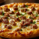 Biscuits and Sausage Gravy Breakfast Pizza biscuits and sausage gravy breakfast pizza 150x150 1