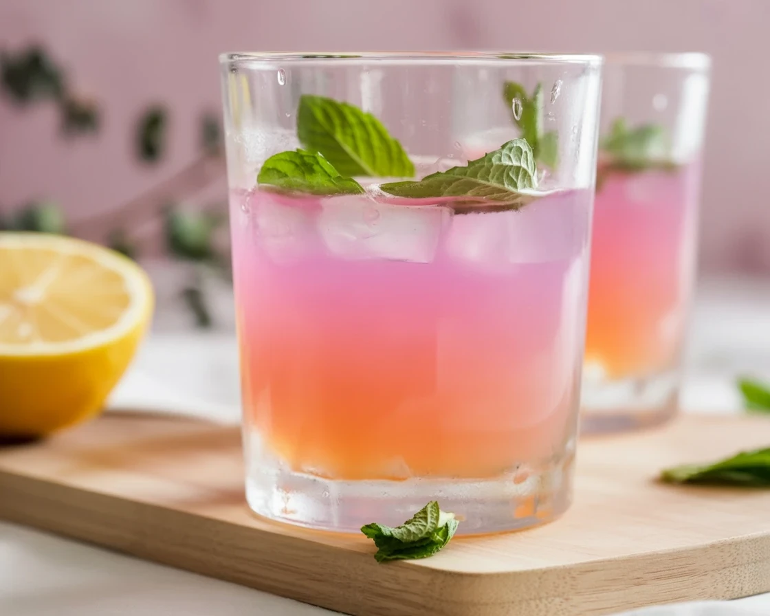 Natural Mounjaro detox drink recipe with ingredients lemon, ginger, honey, and water.