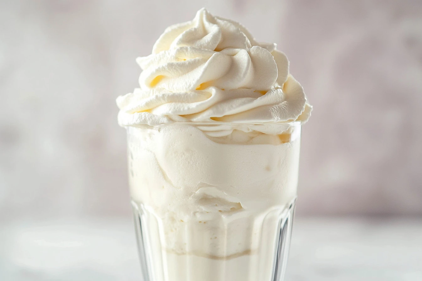Delicious homemade Cool Whip topping for desserts and sweets