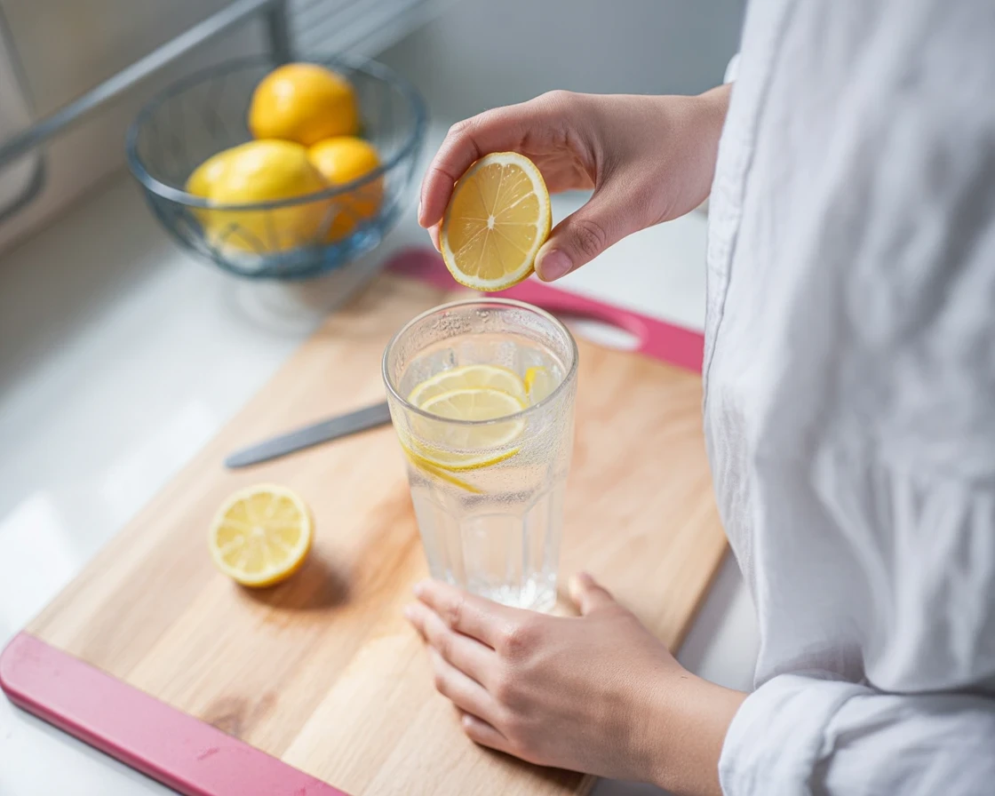 Homemade Mounjaro recipe with honey, lemon, ginger, and warm water for detox and weight loss