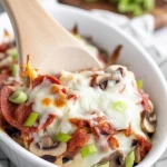 Savory Keto Pizza Casserole - Comfort Food Made Simple savory keto pizza casserole comfort food made si 150x150 1