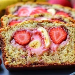 Strawberry Cream Cheese Banana Bread strawberry cream cheese banana bread 150x150 1