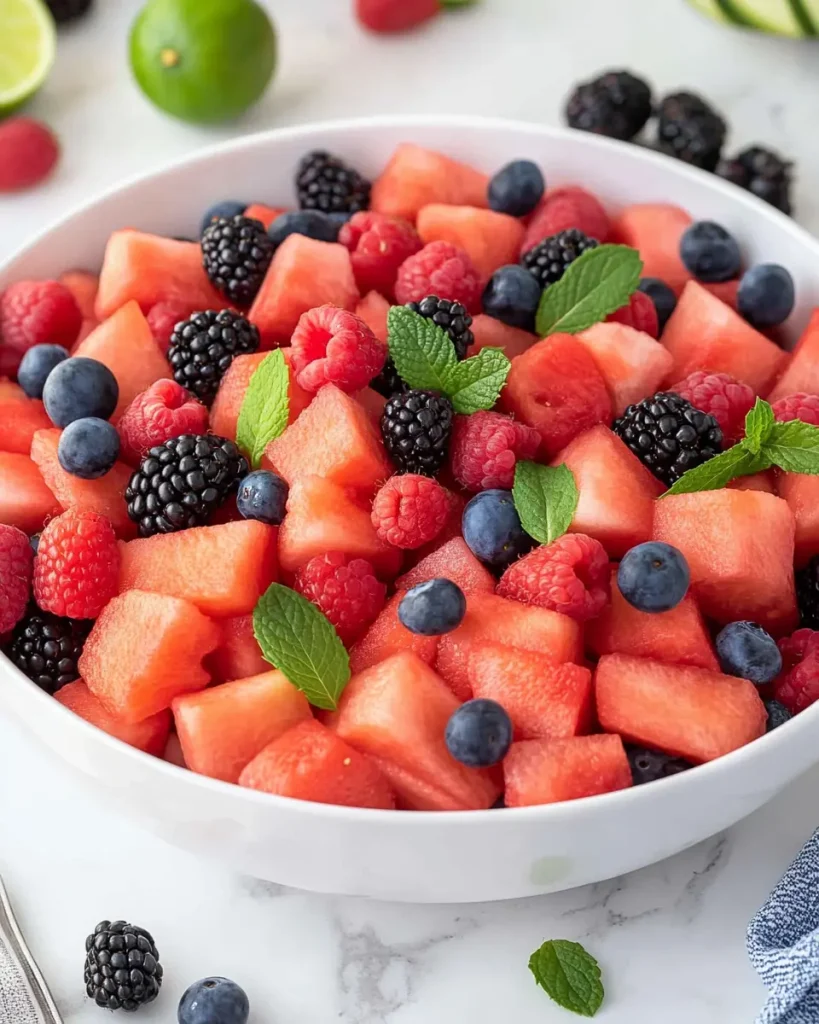 Watermelon Fruit Salad 2