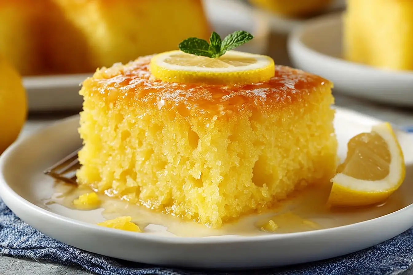 Lemon Jello Cake