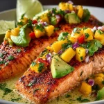 Coconut Lime Salmon with Avocado Mango Salsa coconut lime salmon with avocado mango salsa 2025 10 26 015539 150x150 1