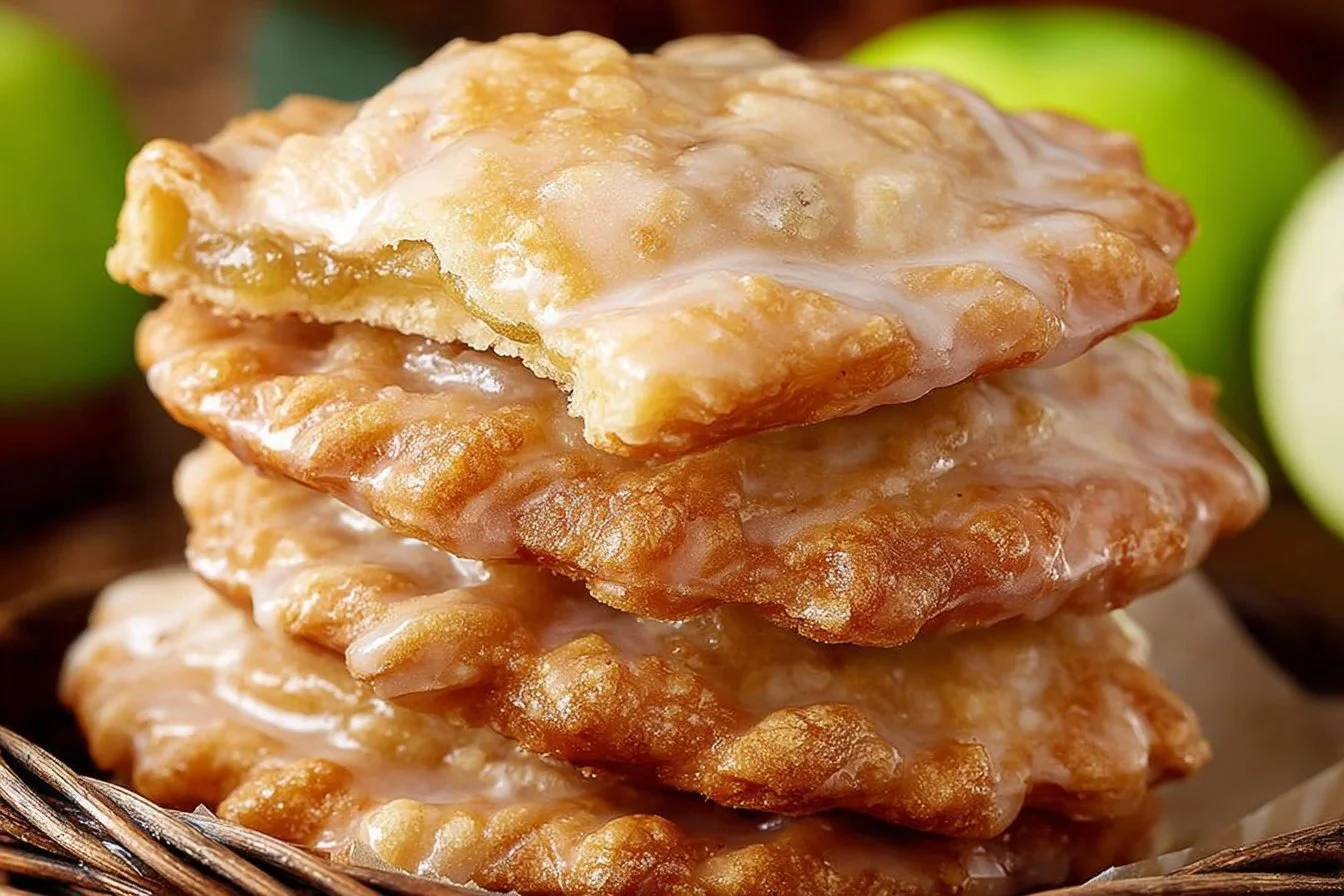 Delicious deep-fried apple hand pies served warm with a crispy golden crust.