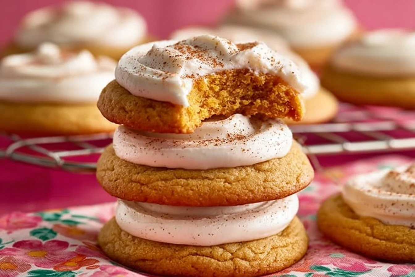 Plate of delightful eggnog cookies decorated for the holidays