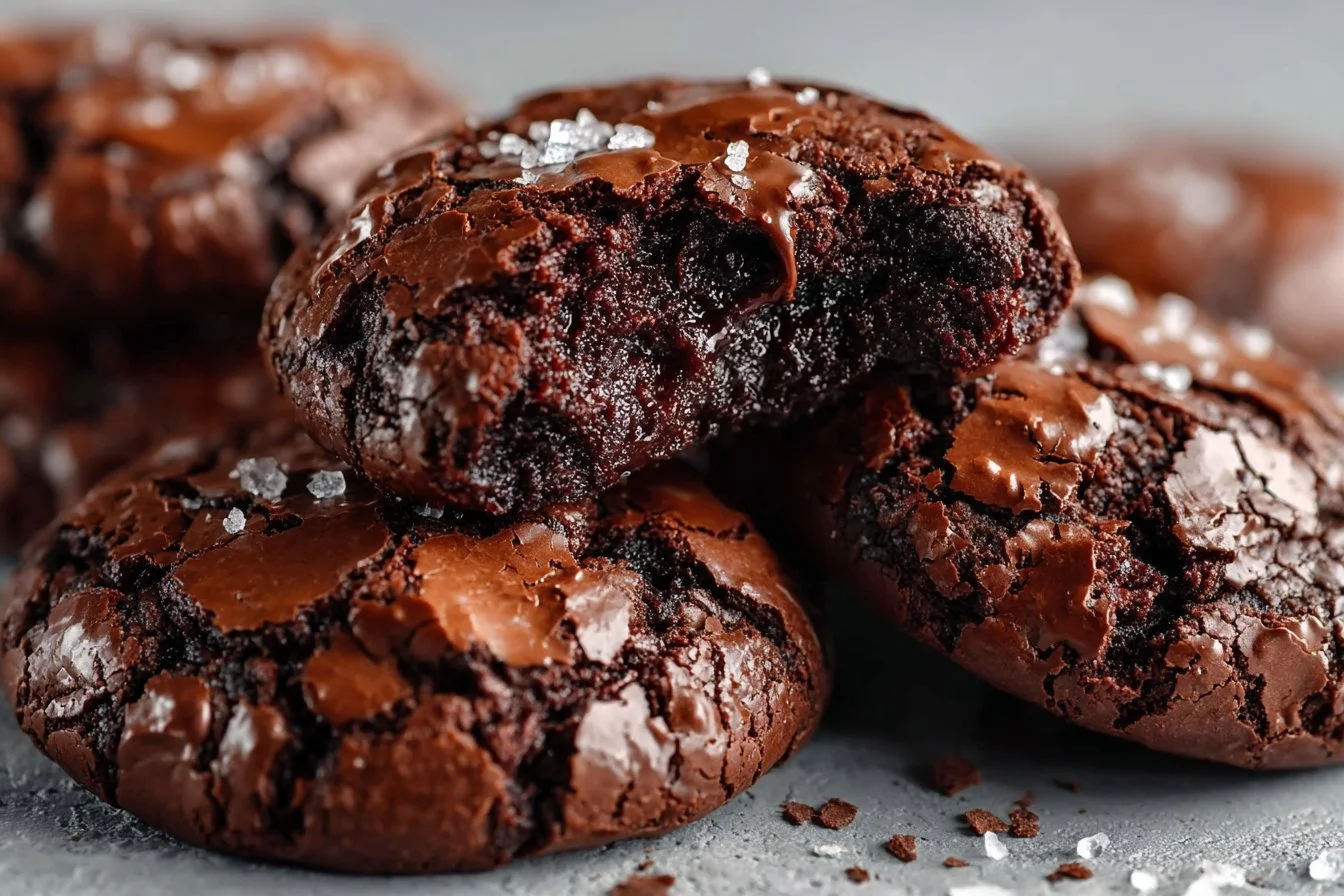Gourmet brownie cookies with rich chocolate flavor and chewy texture