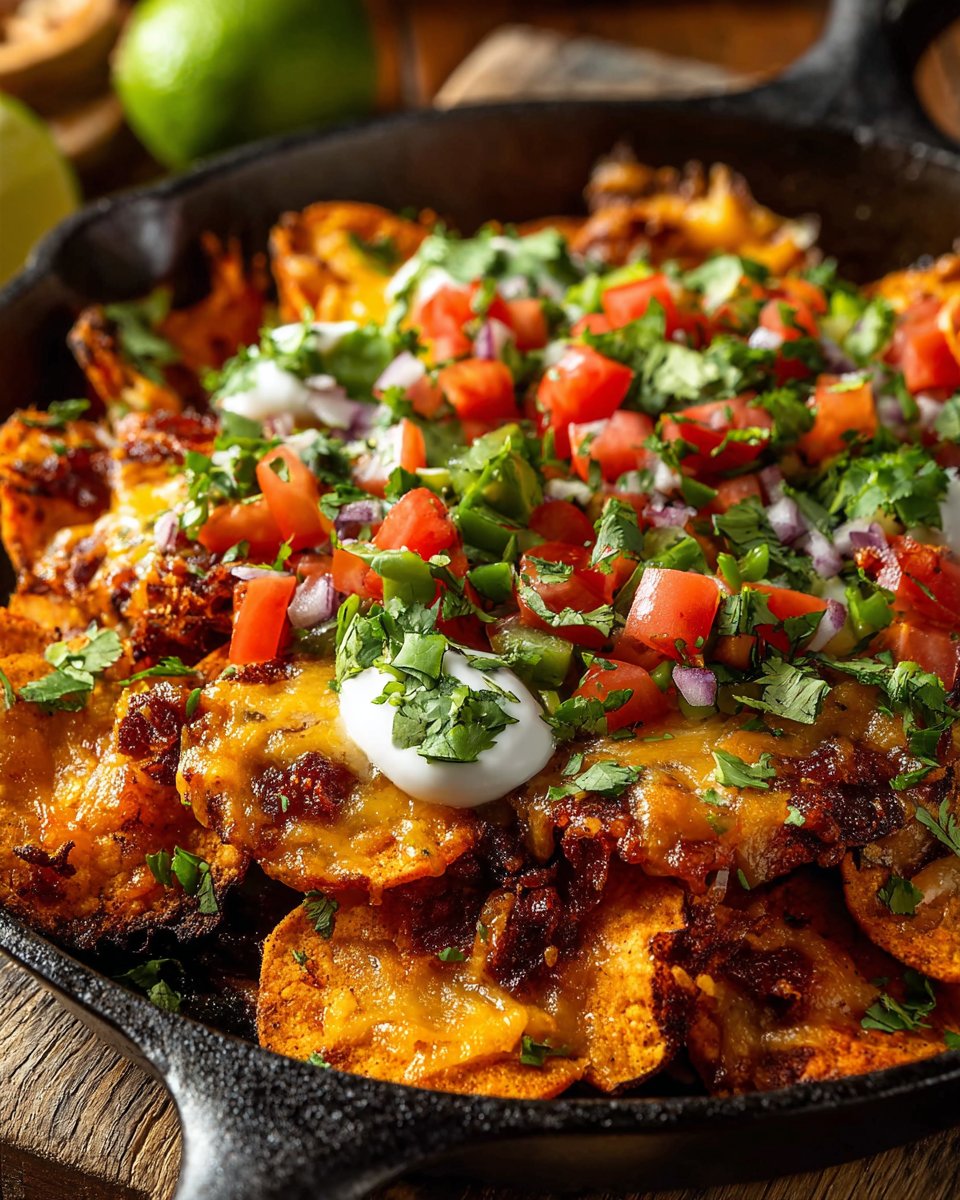 Loaded Sweet Potato Nachos Loaded Sweet Potato Nachos