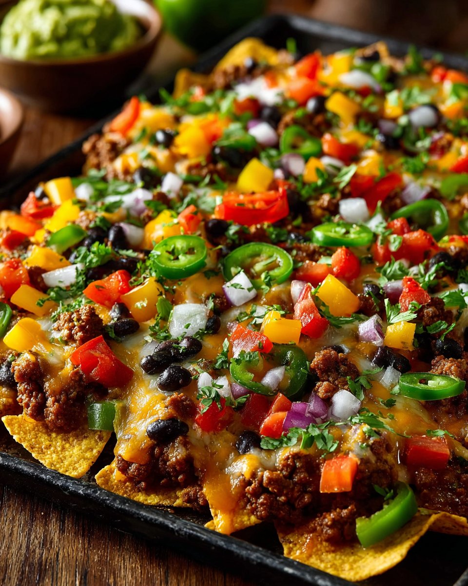 Easy Bell Pepper Nachos Easy bell pepper nachos made from colorful bell peppers loaded with ground turkey, black beans, corn, an… | Stuffed peppers, Sweet pepper recipes, Appetizer recipes