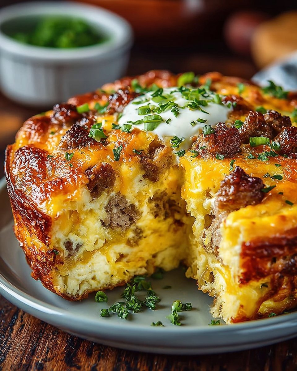 Crockpot Breakfast Casserole Crockpot Breakfast Casserole