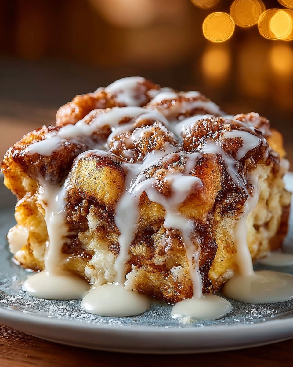 Crockpot Cinnamon Roll Casserole Crockpot Cinnamon Roll Casserole