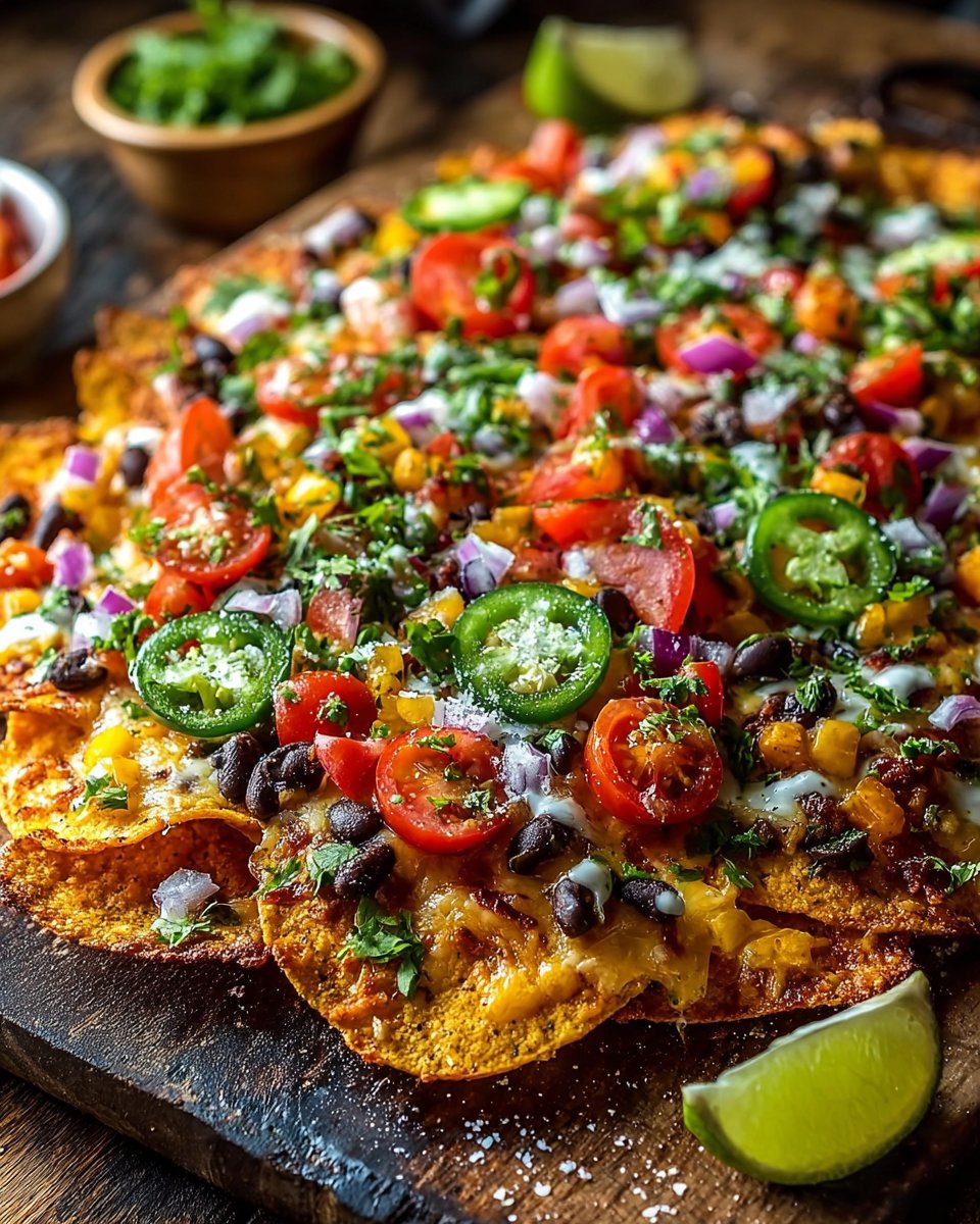 Loaded Sweet Potato Nachos Loaded Sweet Potato Nachos