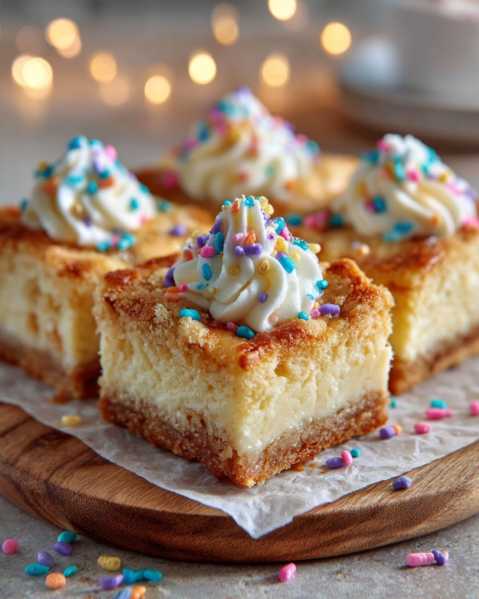 Sugar Cookie Cheesecake Bars Sugar Cookie Cheesecake Bars