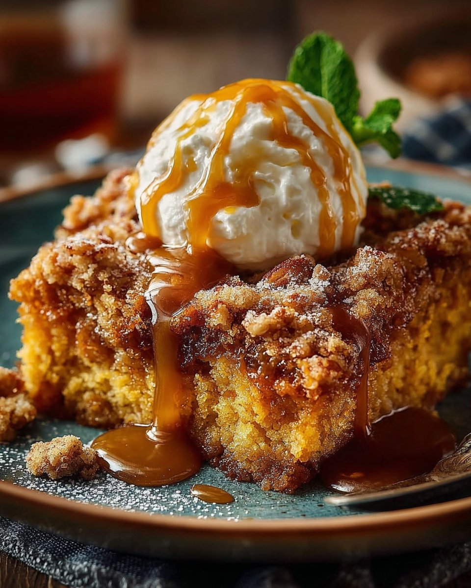 Pumpkin Dump Cake