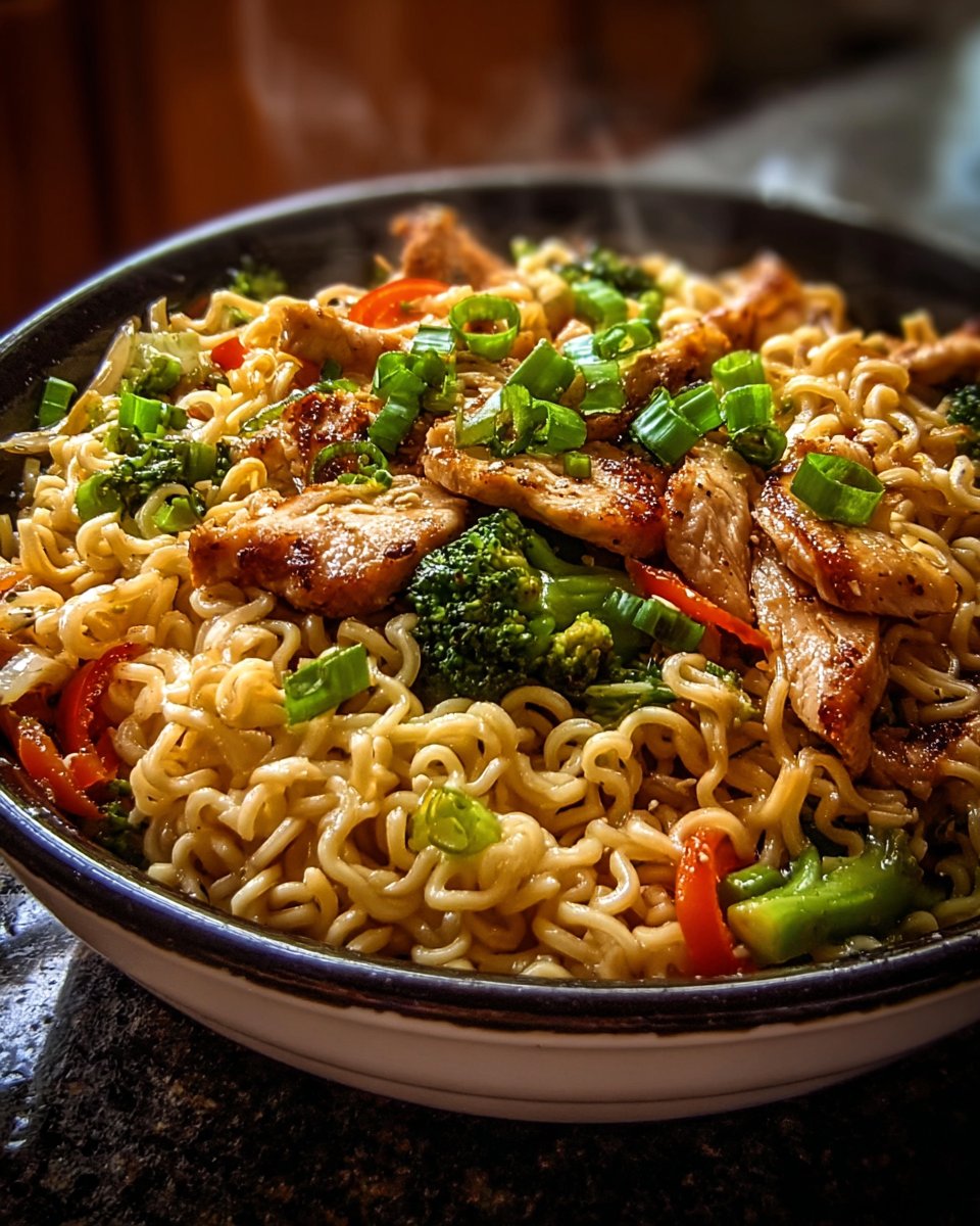 Chicken Ramen Stir Fry Chicken Ramen Stir Fry