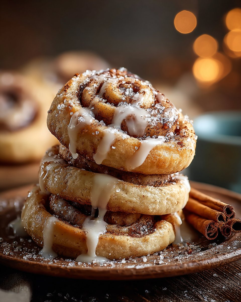 Cinnamon Roll Cookies Cinnamon Roll Cookies