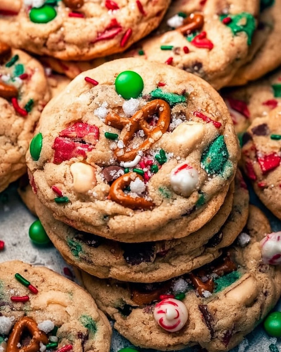 Sweet and Salty Christmas Cookies Sweet and Salty Christmas Cookies