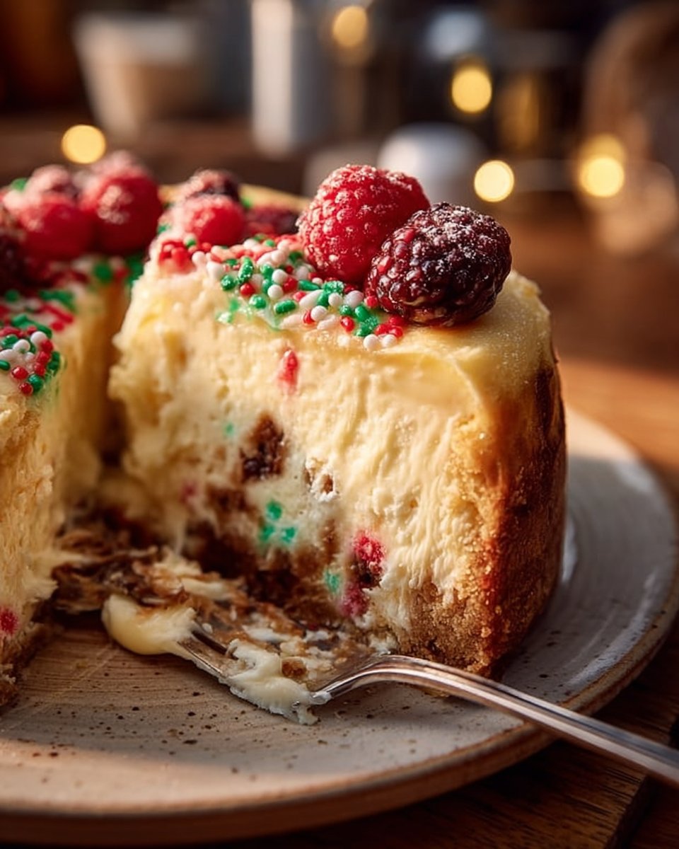 Sugar Cookie Cheesecake Sugar Cookie Cheesecake