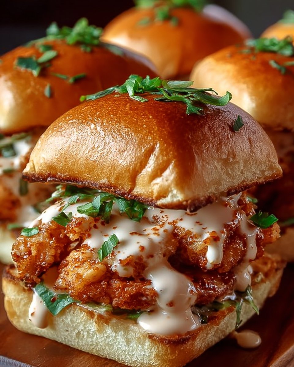 Bang Bang Chicken Sliders
