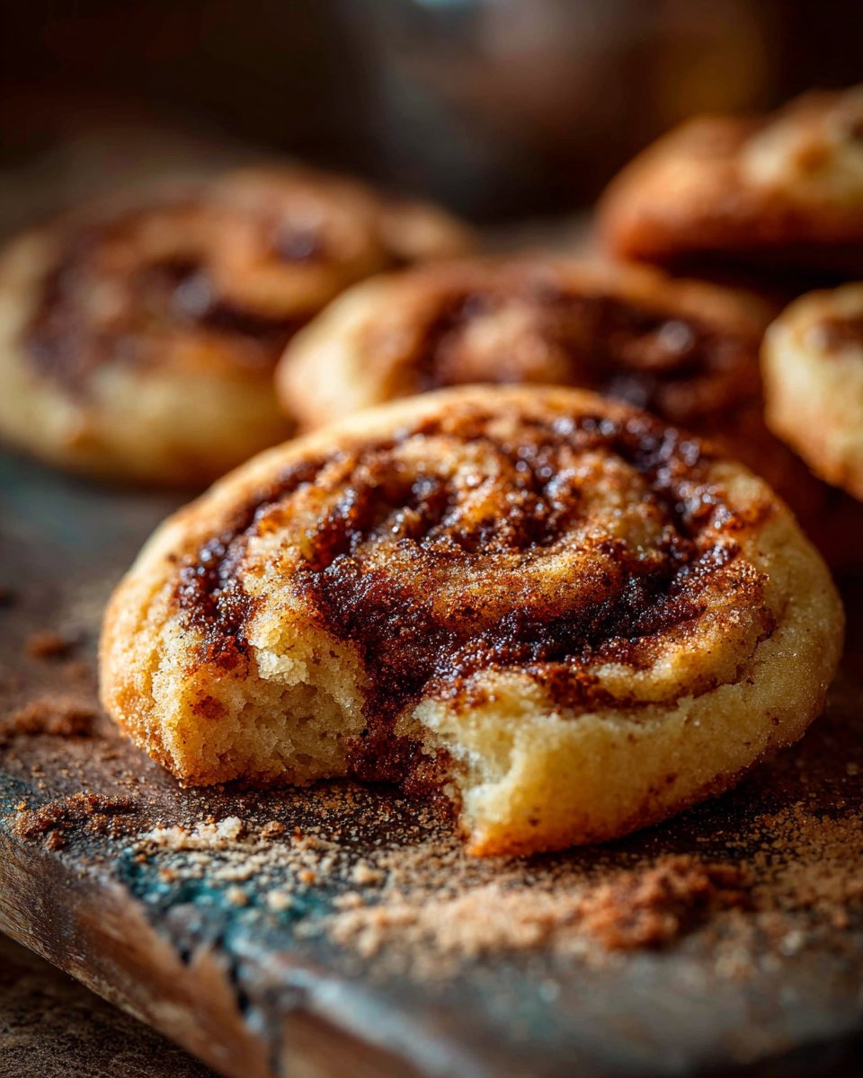 Cinnamon Roll Cookies Cinnamon Roll Cookies