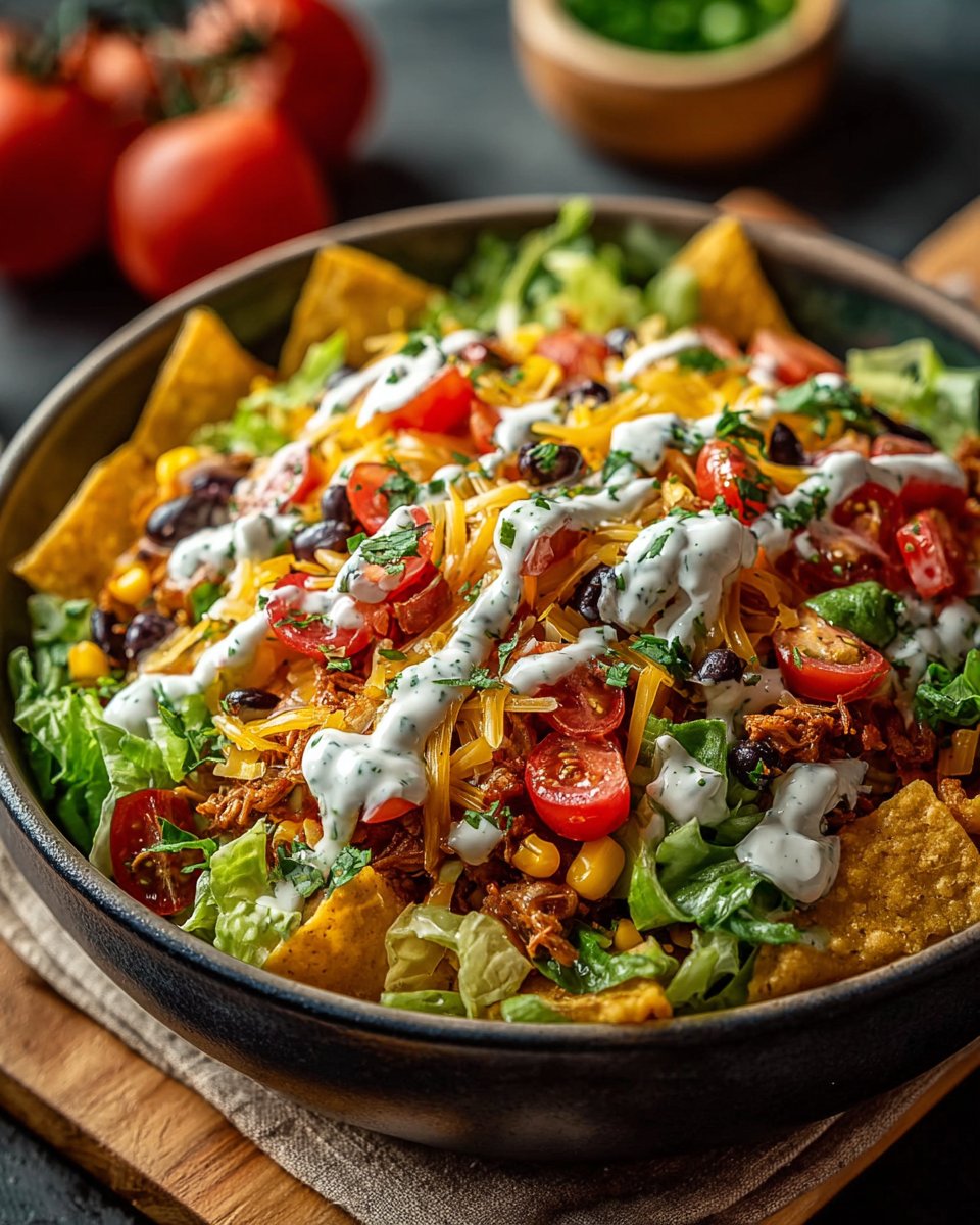 Healthy Nacho Salad Healthy Nacho Salad