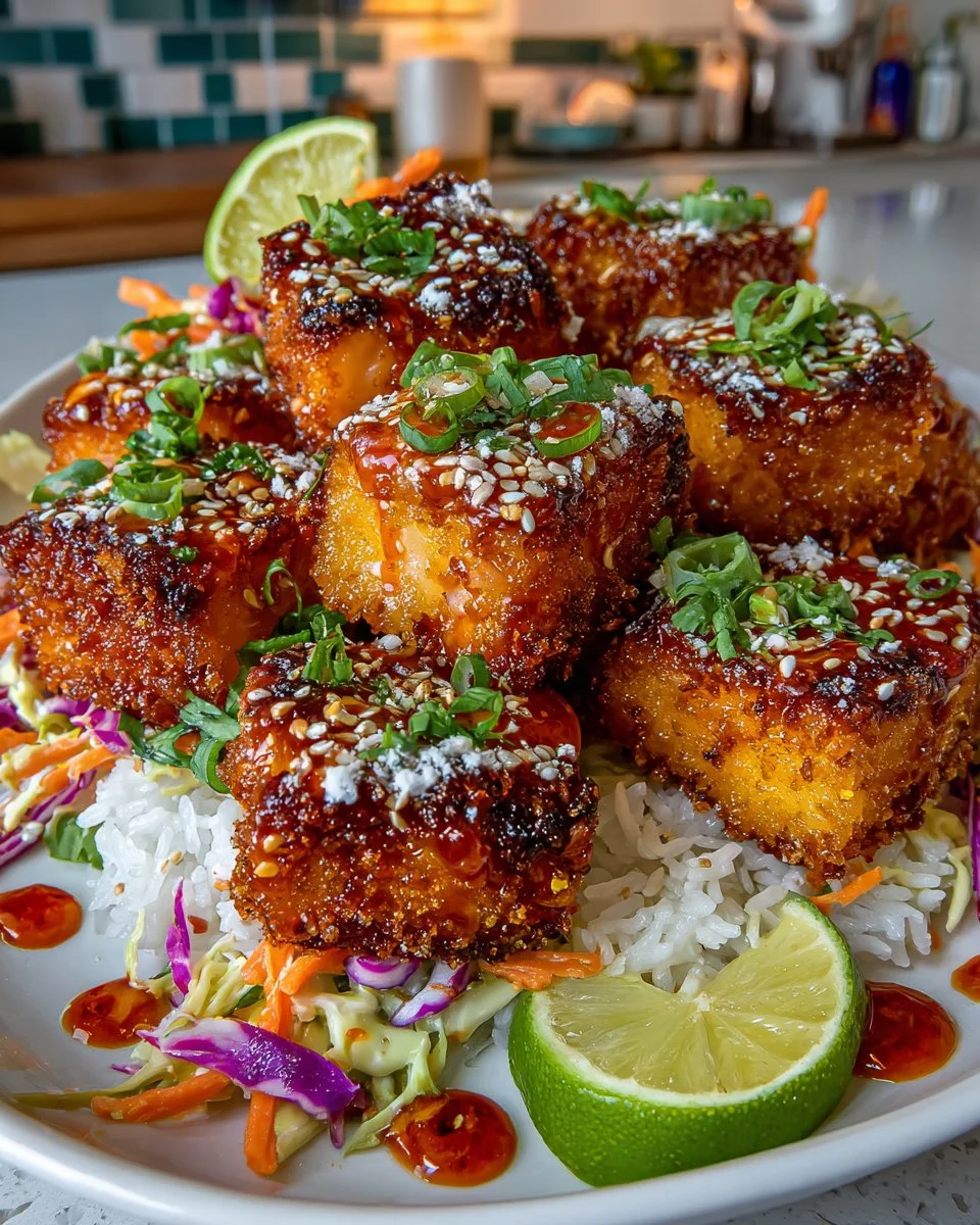Bang Bang Salmon Bites