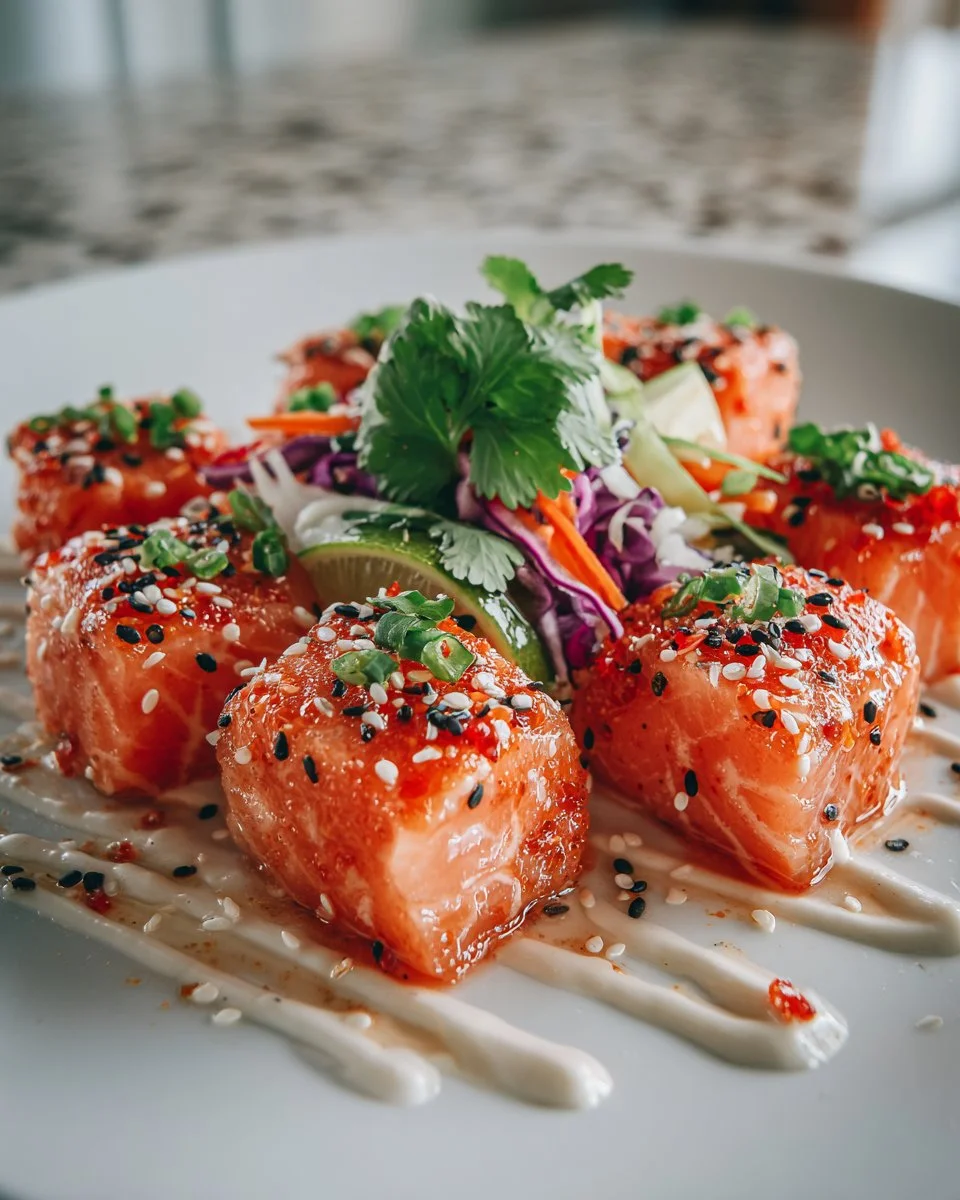 Bang Bang Salmon Bites