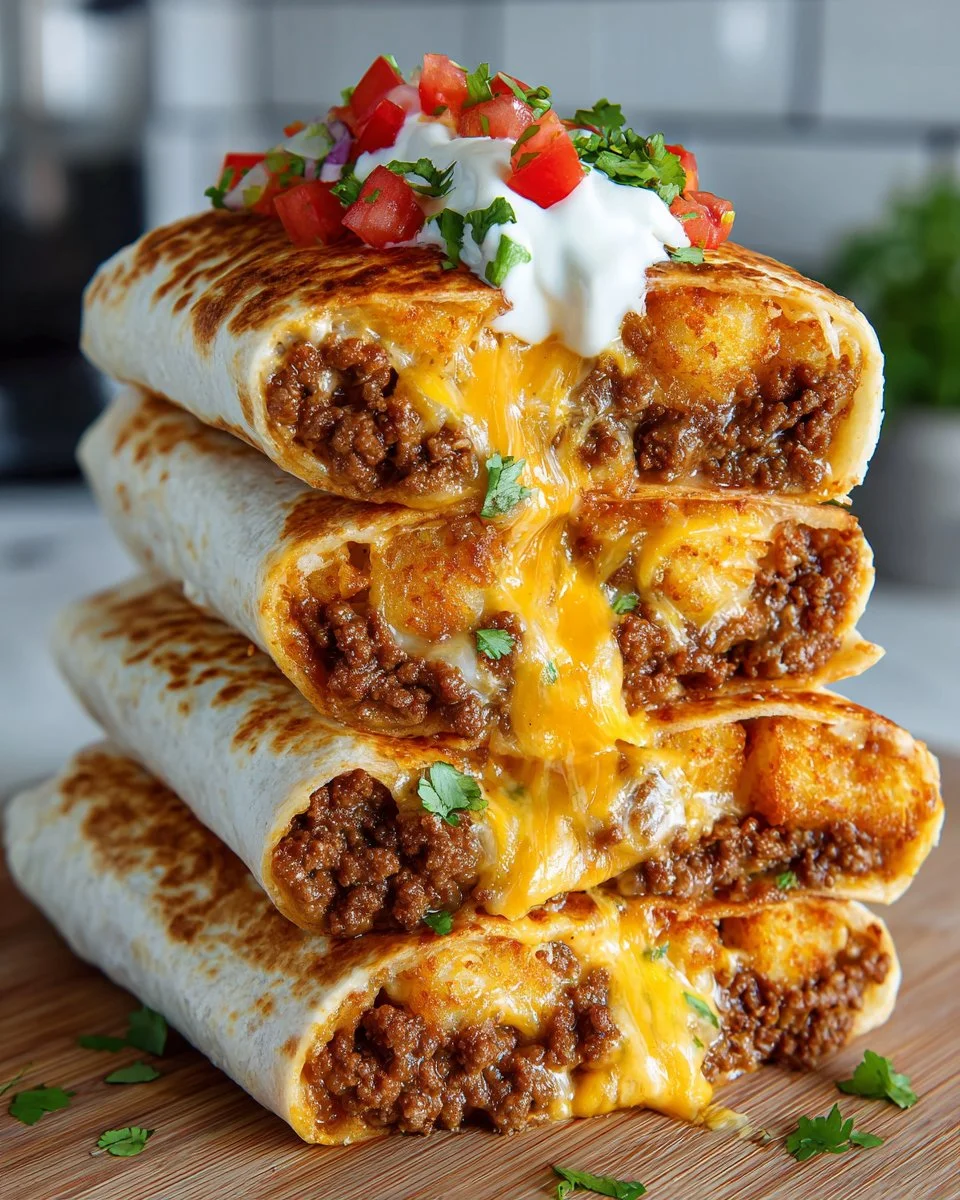 Cheesy Potato Burritos Comfort Meal Recipe Cheesy Potato Burritos Comfort Meal Recipe