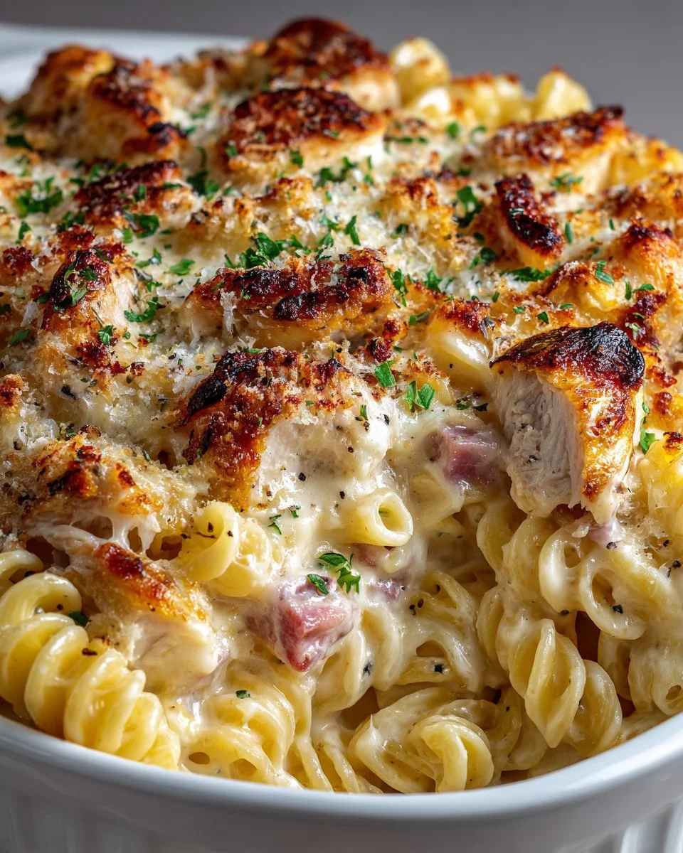 Chicken Cordon Bleu Casserole Chicken Cordon Bleu Casserole