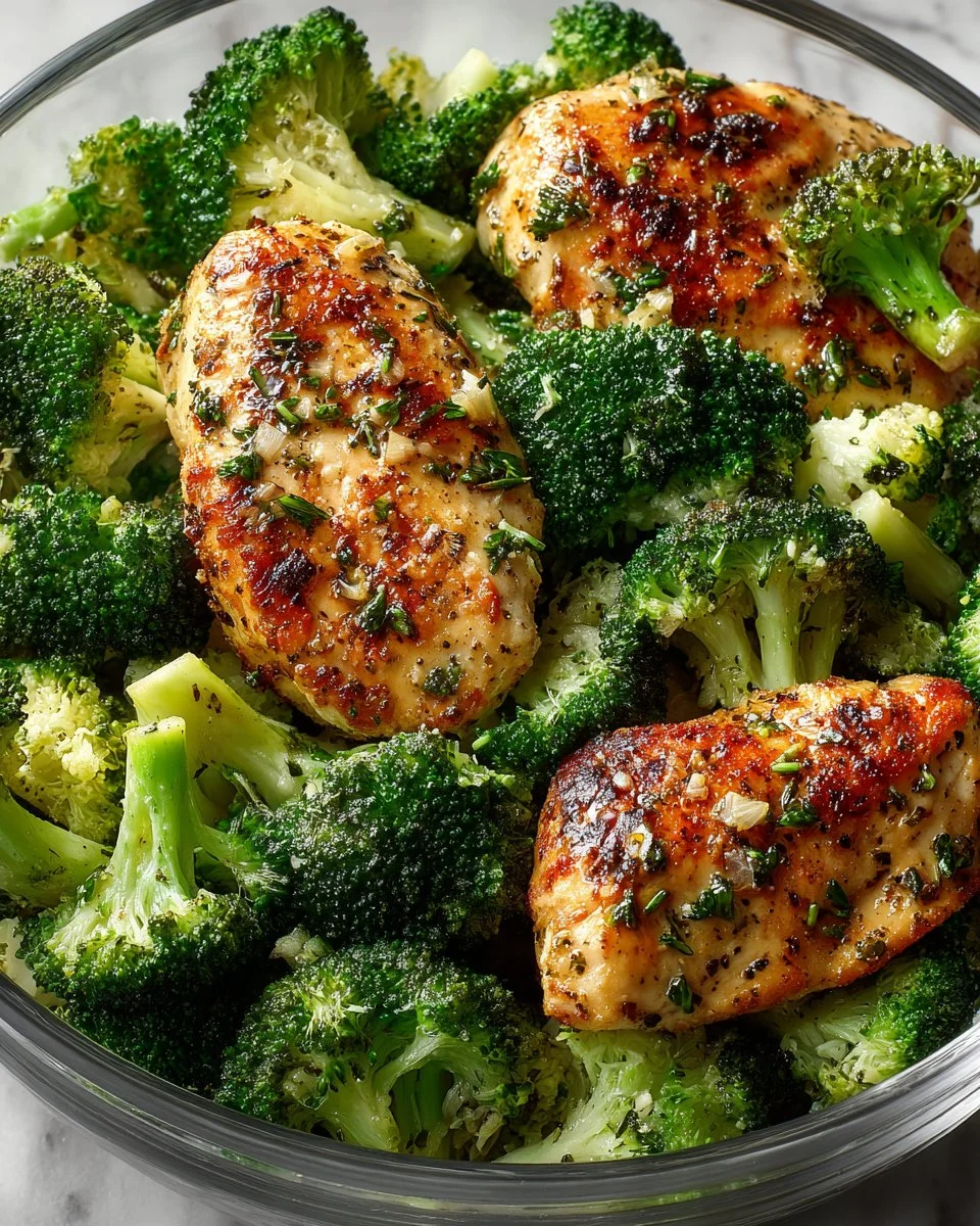 Garlic Butter Chicken & Broccoli Garlic Butter Chicken & Broccoli