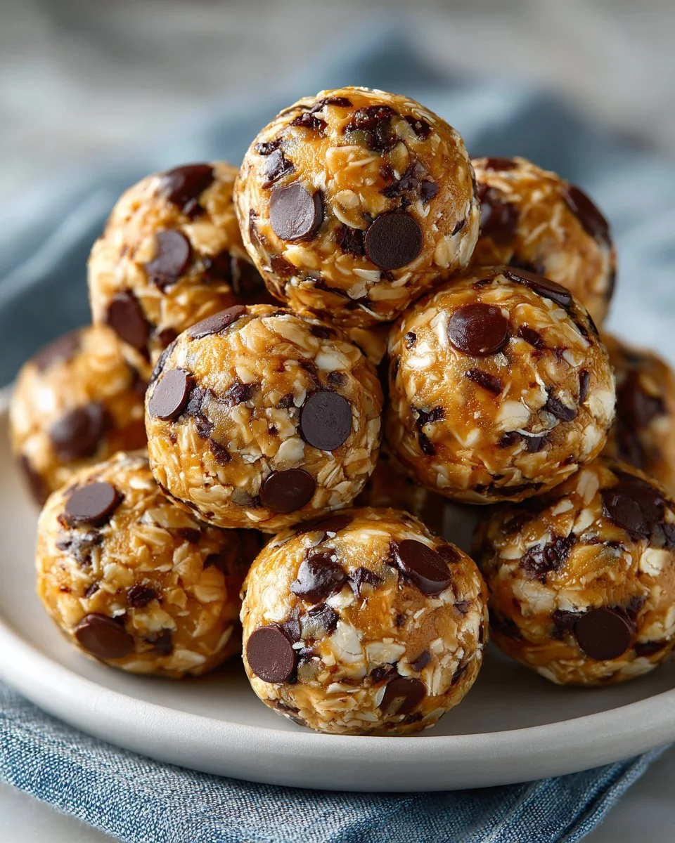 Greek yogurt peanut butter bites - a tasty and healthy snack.