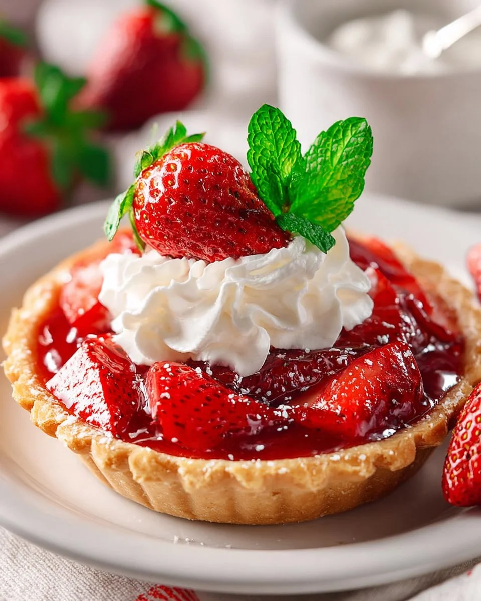 Mini Strawberry Pies Mini Strawberry Pies