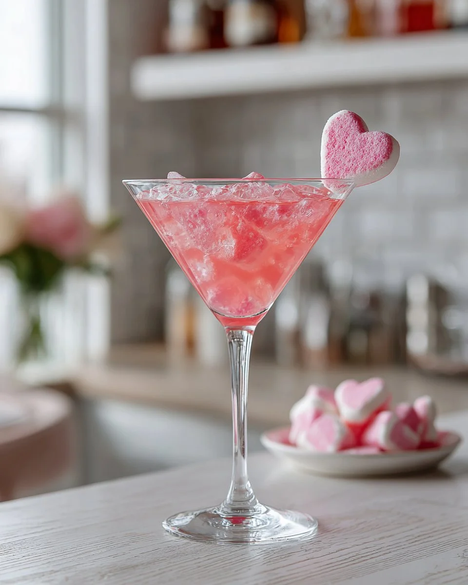 Pink Starburst Martini