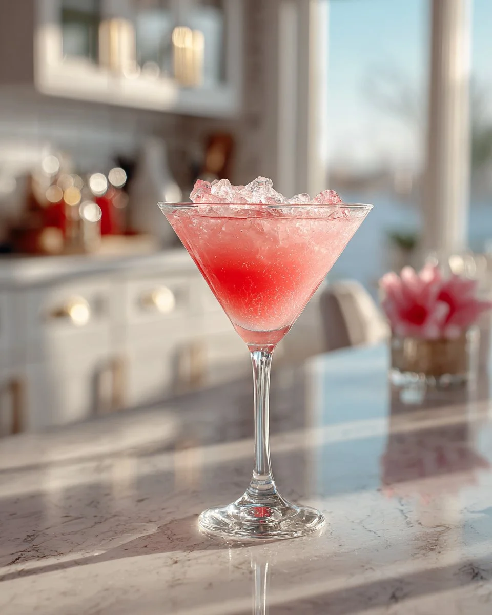 Pink Starburst Martini